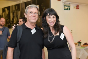 Dana Yichye Shwachman with Jonathan Bar-Or